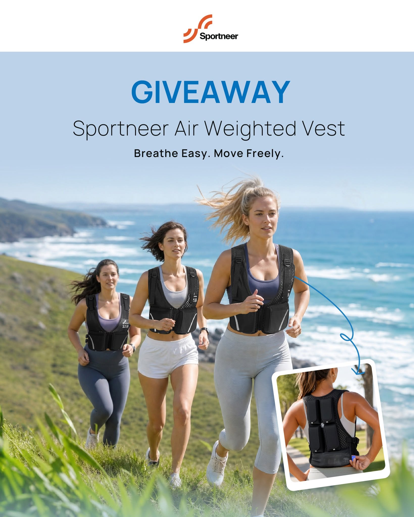 Move Freely with the Air Weighted Vest