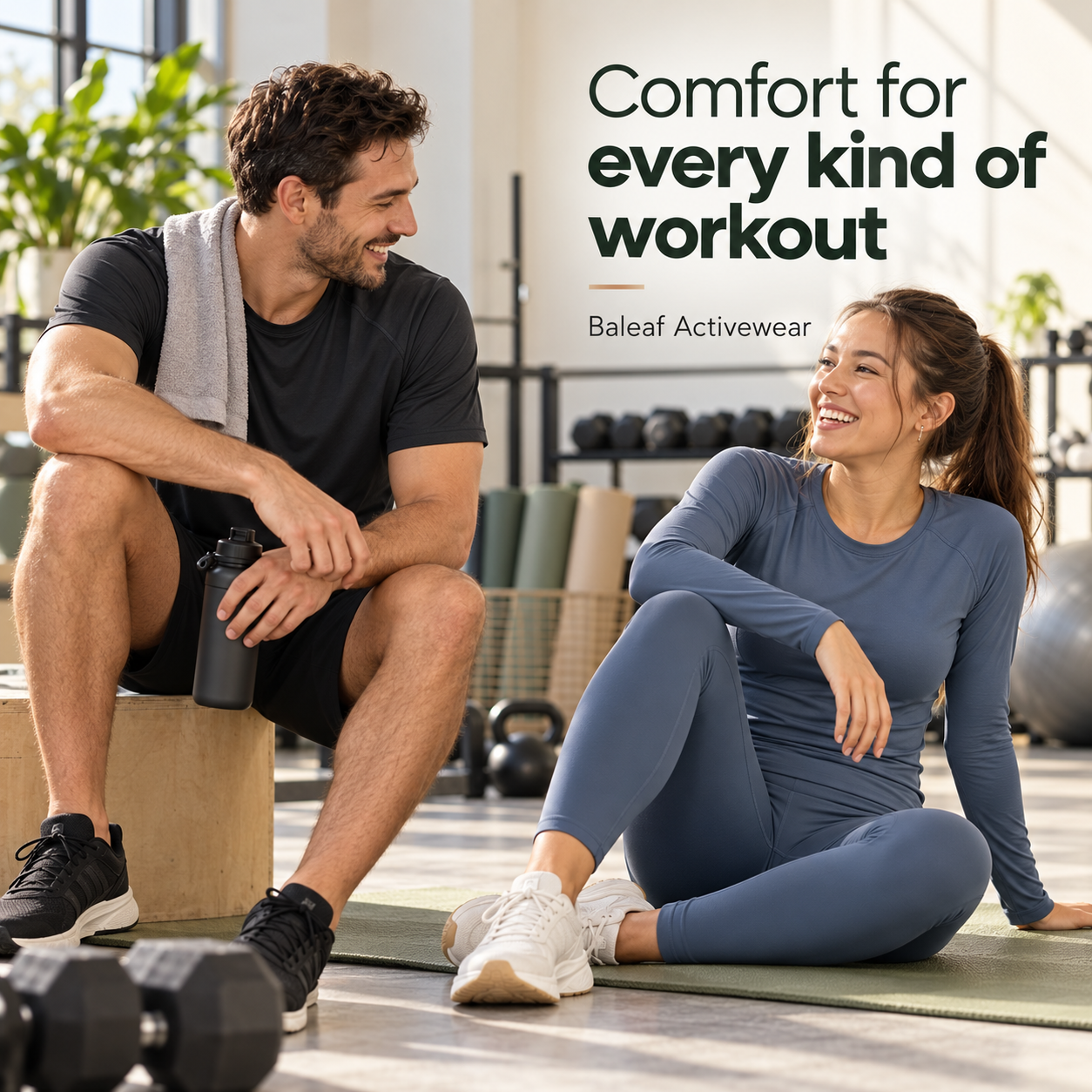 Comfort for Every Kind of Workout