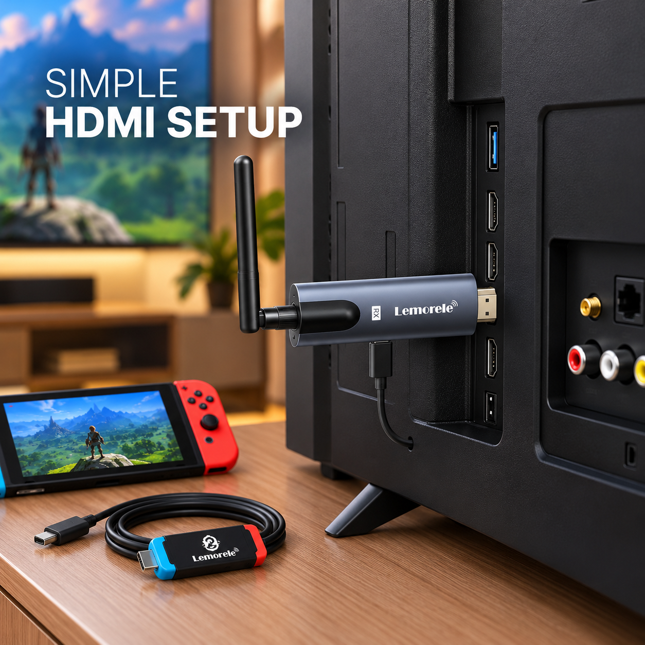 USB and HDMI Switching