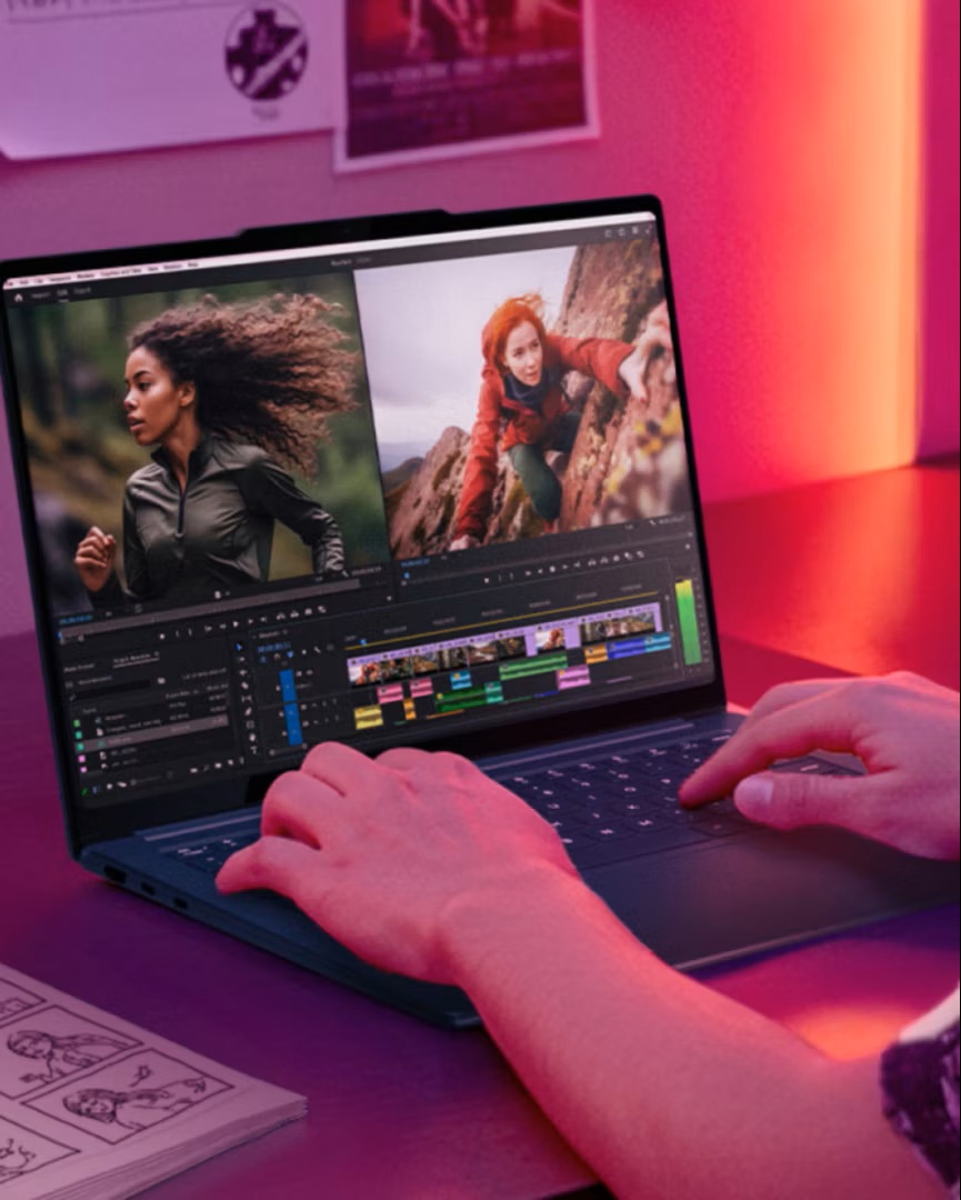 Creative Workflows on a Lenovo Laptop
