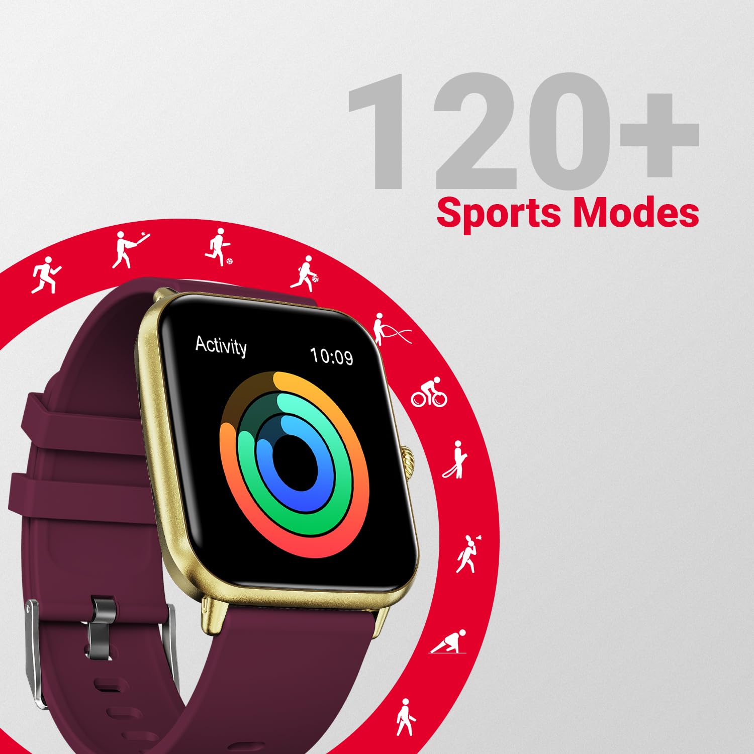 Fire-Boltt Ninja Call Pro Plus with 120+ sports modes and activity rings