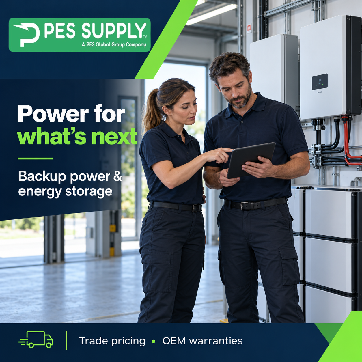 Power for What’s Next -  Explore backup power and energy storage options for your projects.
