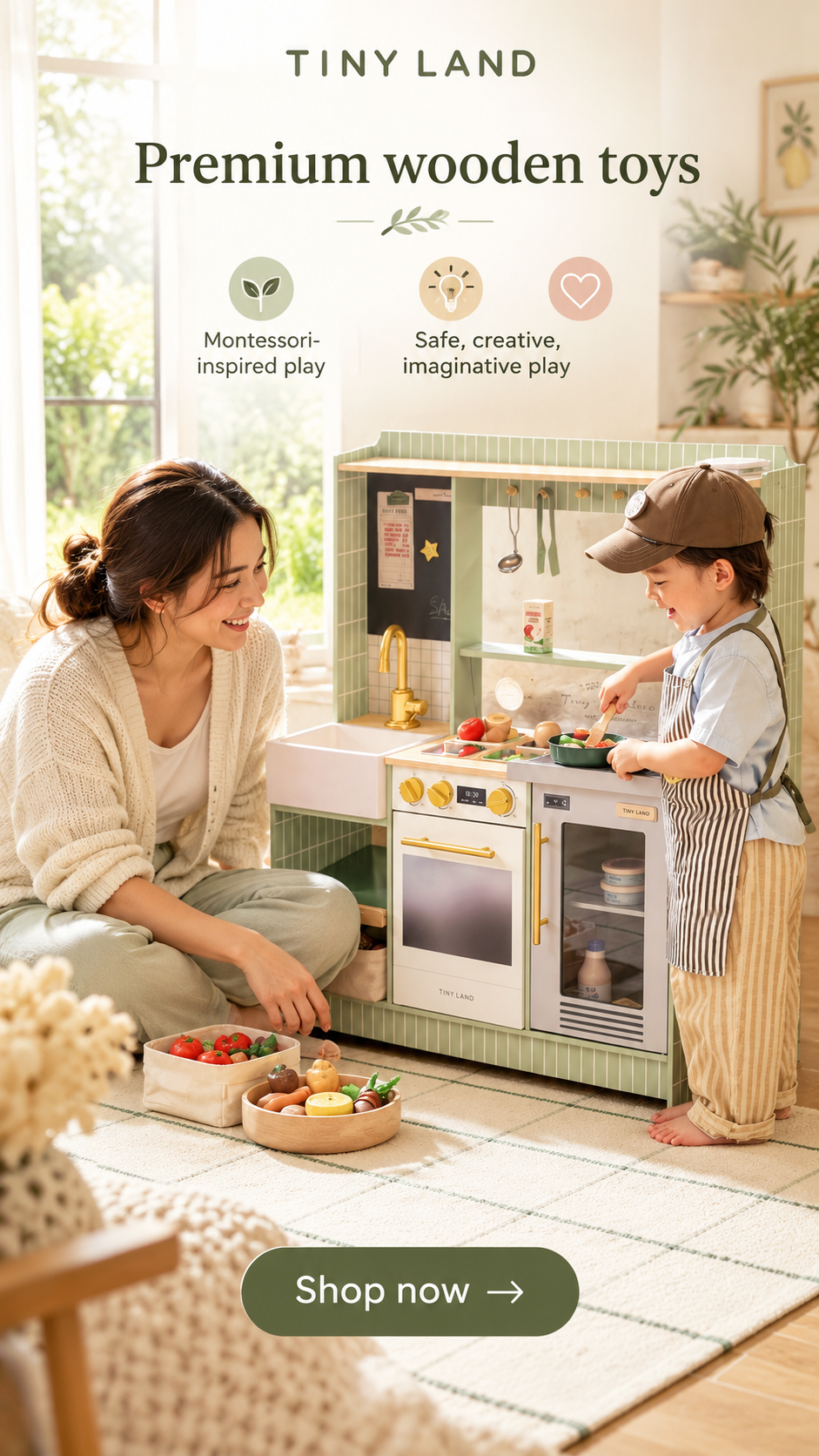 Little chefs can dream up big ideas.