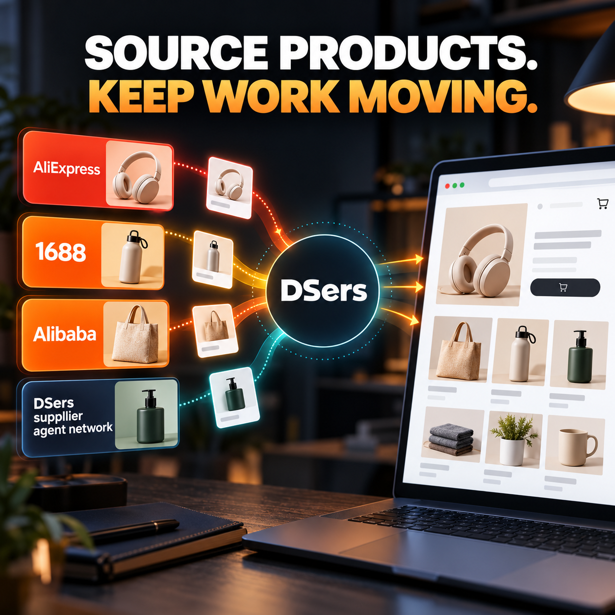 Find products and build your next winning store collection with DSers.