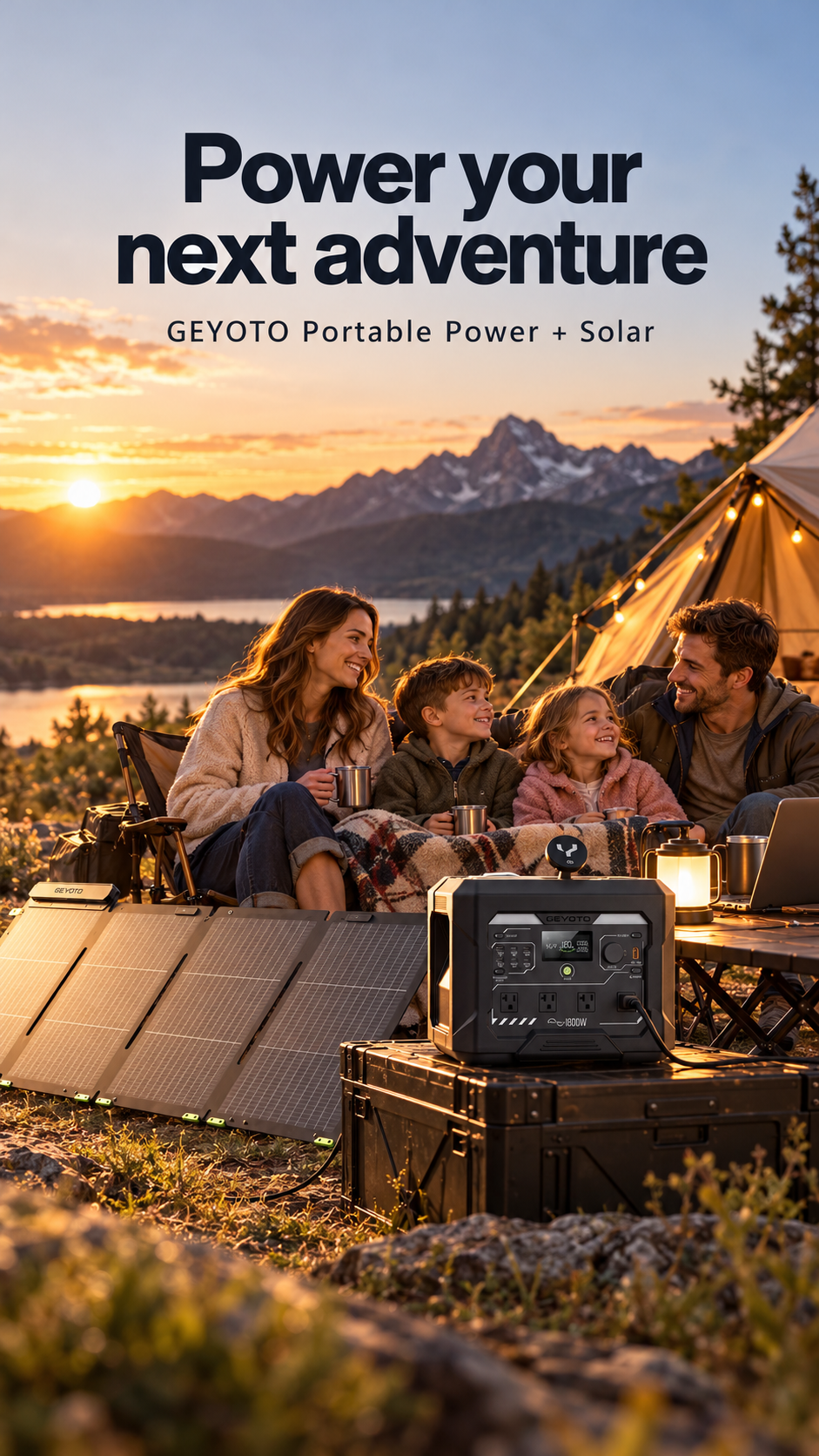 Take dependable portable power along for the journey.