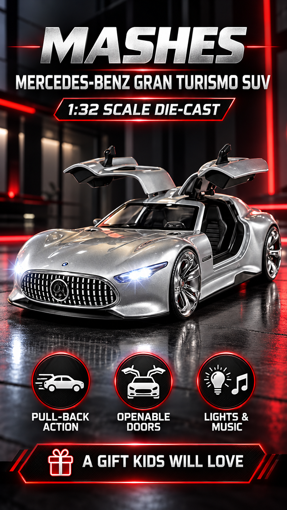A Miniature Mercedes-Benz Gran Turismo