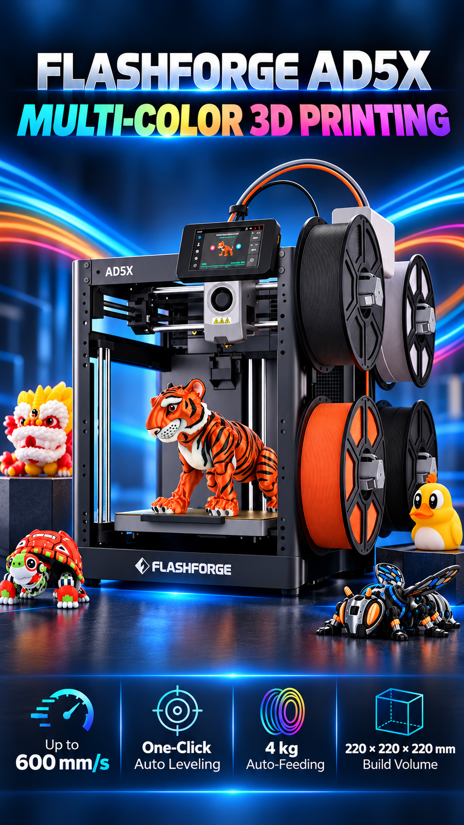 Meet the FLASHFORGE AD5X