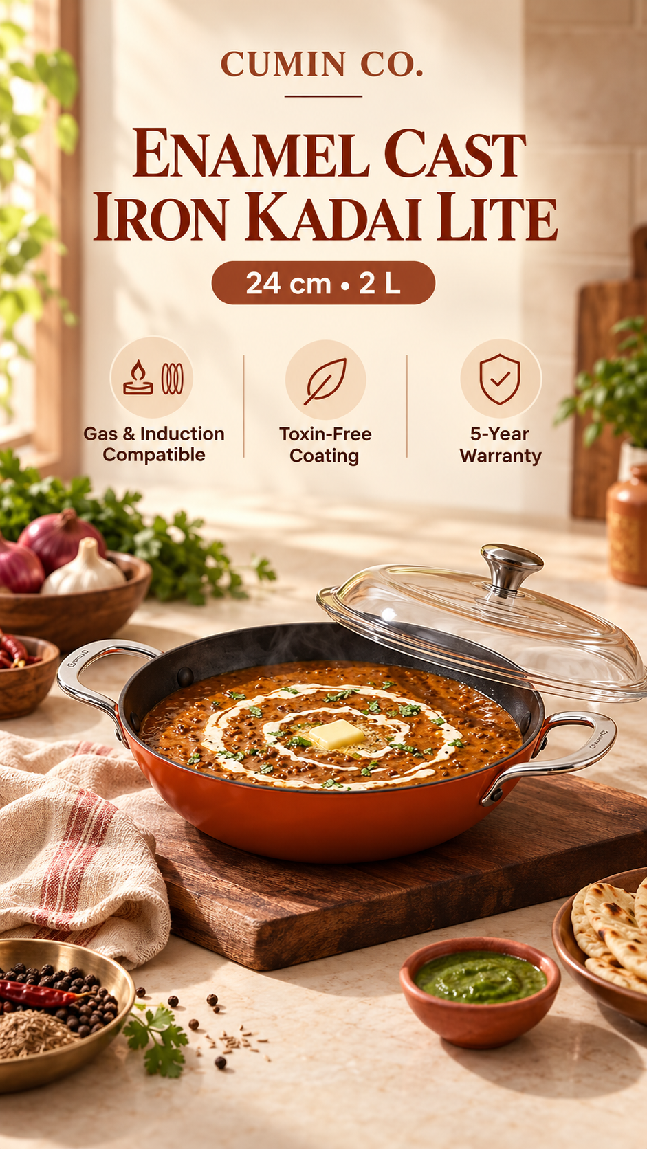 The Kadai, Ready for Everyday Cooking
