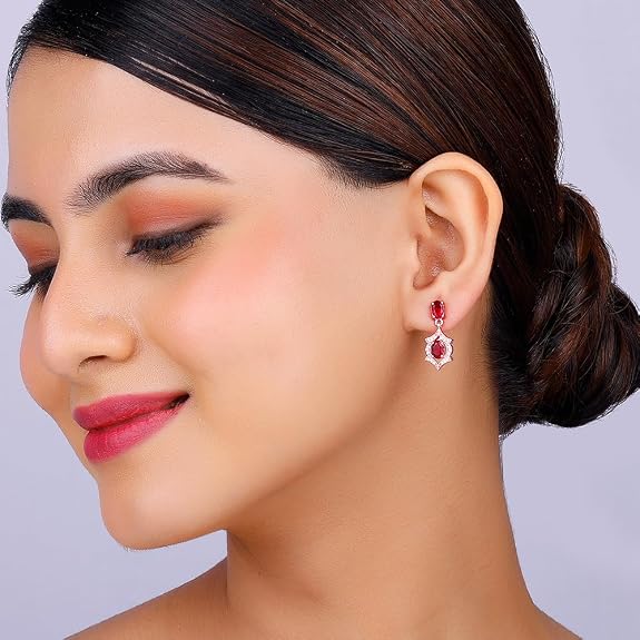 A Touch of Red, A Hint of Rose Gold