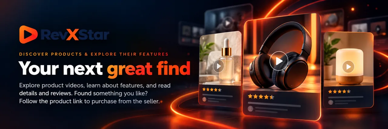 RevXStar — Your next great find. Discover product videos, explore features, and read product details and reviews.